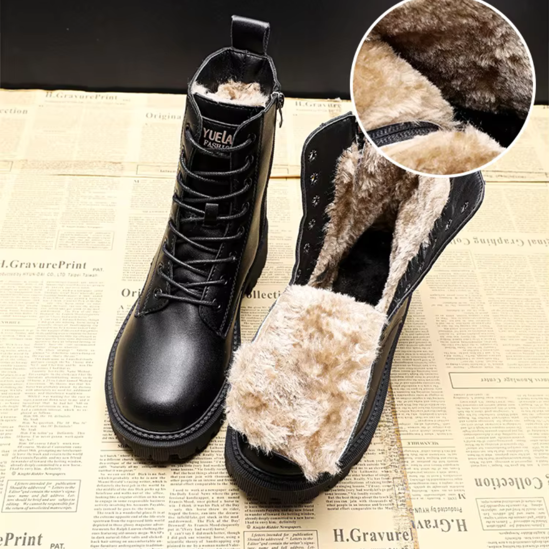 Modeara | Luxus-Winterstiefel aus Leder