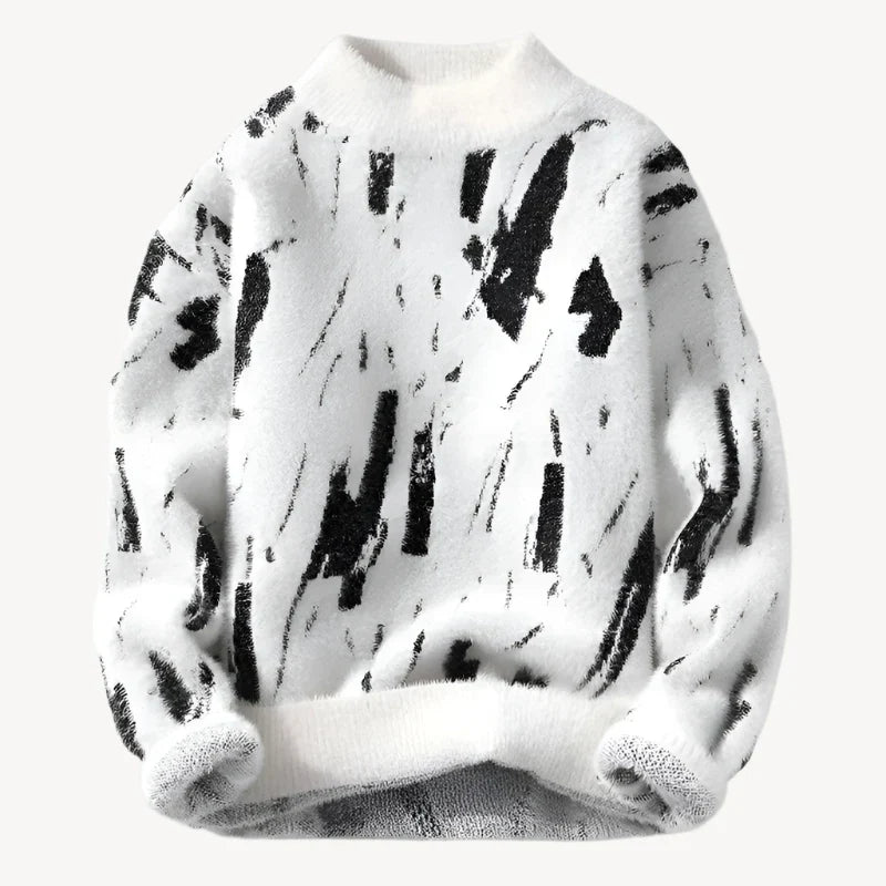 Modaera |  Abstract print pullover